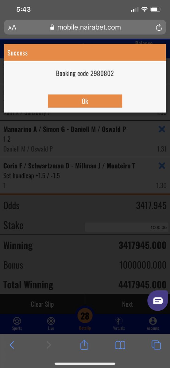 Davidbanksz's tweet image. 2k odds ATP 
1200 odds WTA
3400 odds ATP doubles 
4600 odds WTA doubles 

Bet on @NairaBET 

Bet !