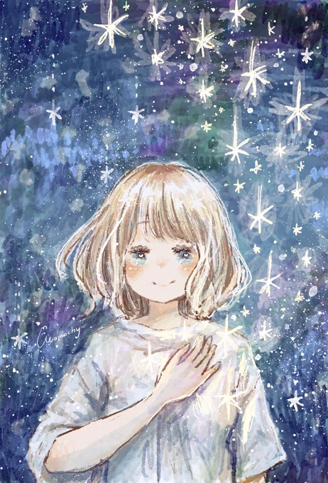 星降る夜 