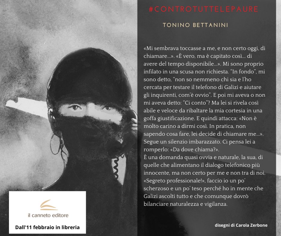 Per molti anni l’origine almeno di questa storia  - che l’immaginario ha poi lungamente plasmato, secondo un formato letterario -  ha accompagnato il mio vissuto. 
#controtuttelepaure

cannetoeditore.it/prodotto/contr…

amazon.it/Contro-tutte-p…