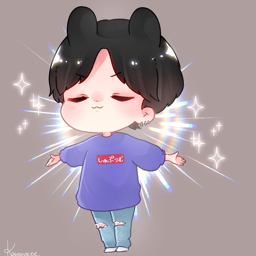 「✨?✨

#btsfanart #Jungkook 」|Kawanoのイラスト