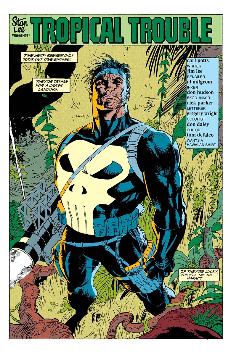 Frank Castle was a former US Marine but you don't see him draped in the flag all the time, ya know?