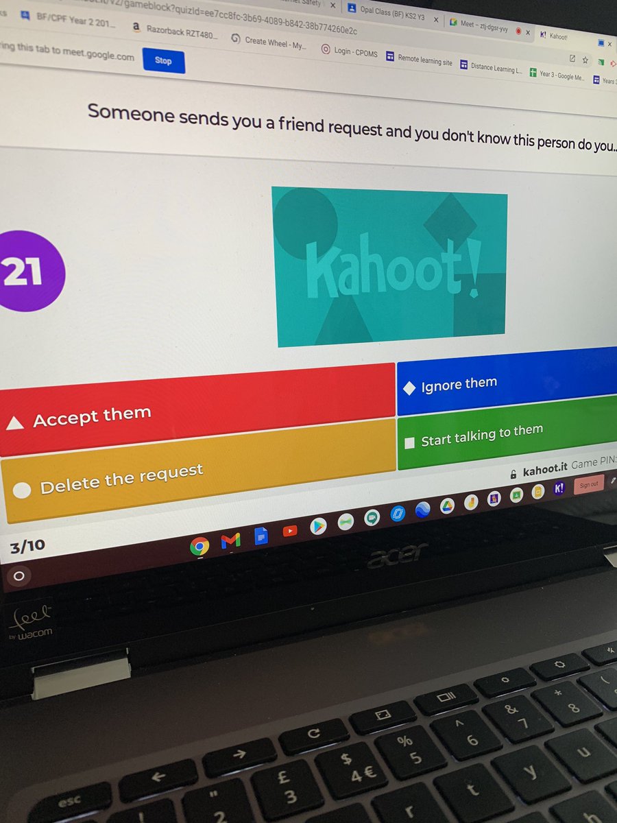 BrookfieldSM3's tweet photo. Year 3 have been busy celebrating #SaferInternetDay with fun activities and quizzes! Well done to our podium winners in today’s Kahoot!
@LEOacademies @LEOcomputing https://t.co/RkwmuTcmvj