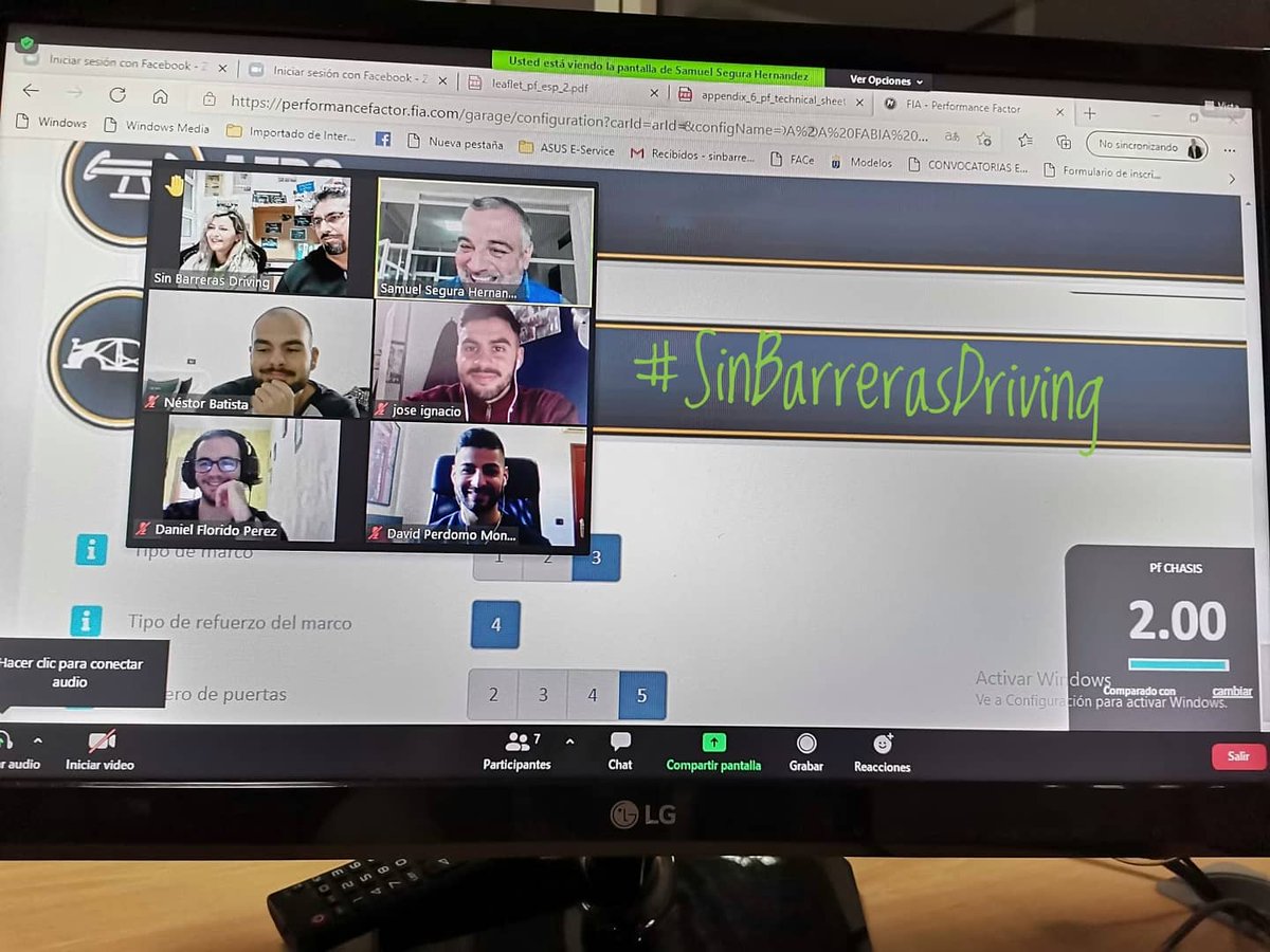 Sin_Ba_Driving's tweet photo. Empezamos las prácticas teóricas #Performancefactor #Fia con los alumnos de la Universidad de Las Palmas.
Este es el tercer año colaborando con la universidad éste año cuatro alumnos que nos han elegido para sus prácticas.
#SinBarrerasDriving #Crecemosjuntos 🤝💪 #IMD https://t.co/6hU85Hh889