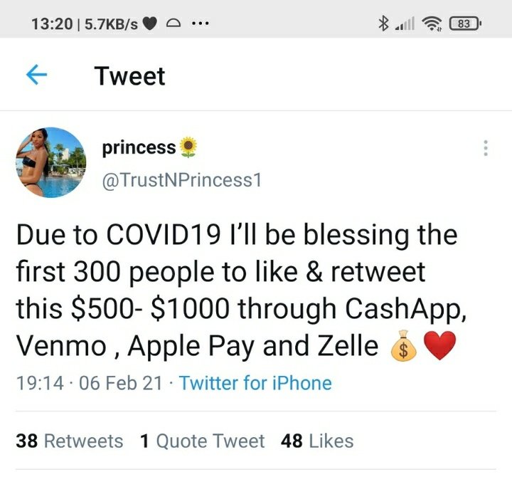 FulkemF001s's tweet photo. Lettin every1 know I'm @Fulk_emF00ls. My main was stolen by @TrustNPrincess. They used covid 2 scam me. We nd 2 stop em and hopefully get my main back. I love all y'all. B safe and b good https://t.co/oeAqono8ht
