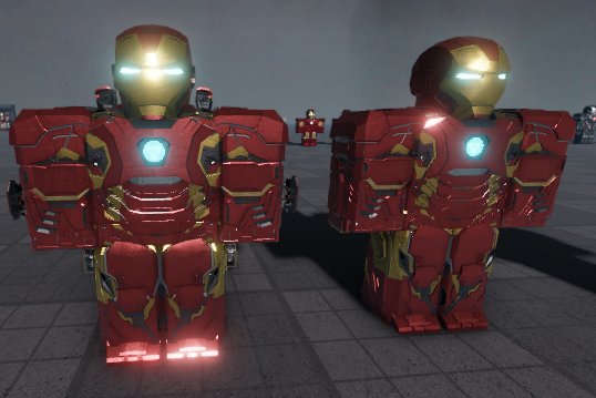 CAIO 🇧🇷 on X: Iron Man Mark 85. Progress 40% #Roblox #RobloxDev  #RobloxDevs  / X