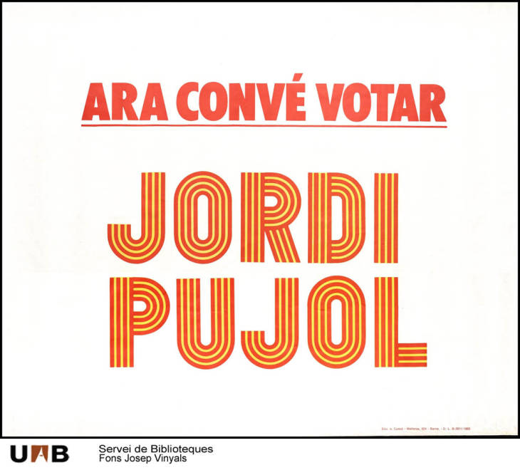 En un context on les esquerres eren fortes (victòries PSC 77 i 79 amb clara majoria + PSUC) CiU presenta Pujol com l'home per guiar Catalunya i no profunditzar en la divisió entre esquerres i dretes. No cal dir que la campanya va portar un èxit electoral que descol·loca a molts.