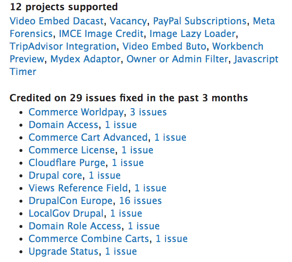 Zoocha's tweet photo. We are proud to be one of the 'makers' of #drupal from code contribution to volunteering and sponsorship. It is a privilege to be part of this amazing community! @drupalassoc #opensource https://t.co/dxaBQdZDHr