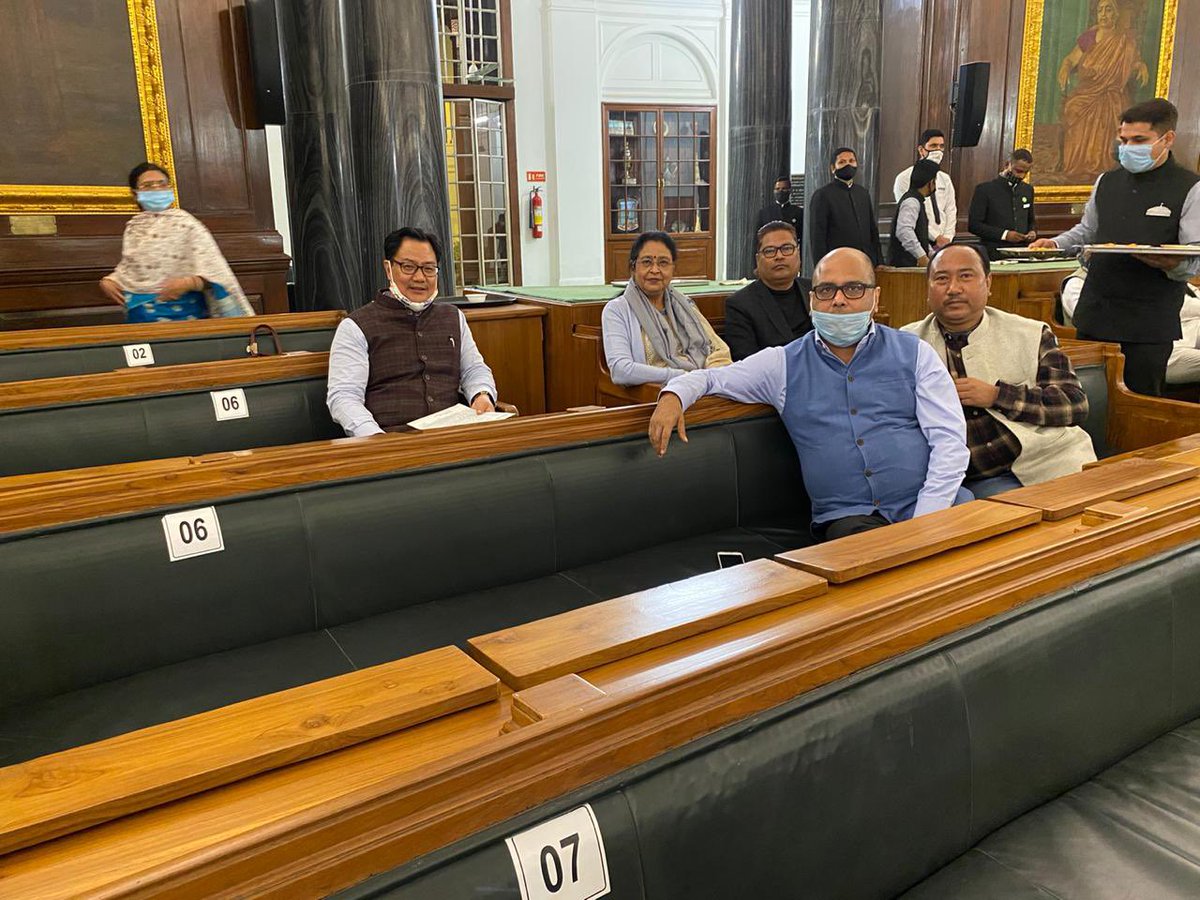 It’s good to be back in Parliament of India after long time.Attending Fifth Parliamentary Session of the Seventeenth Lok Sabha.