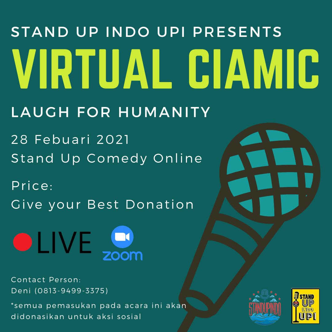 Tawa untuk kemanusiaan di akhir bulan, mari bantu ramaikan kawan-kawan 🍃