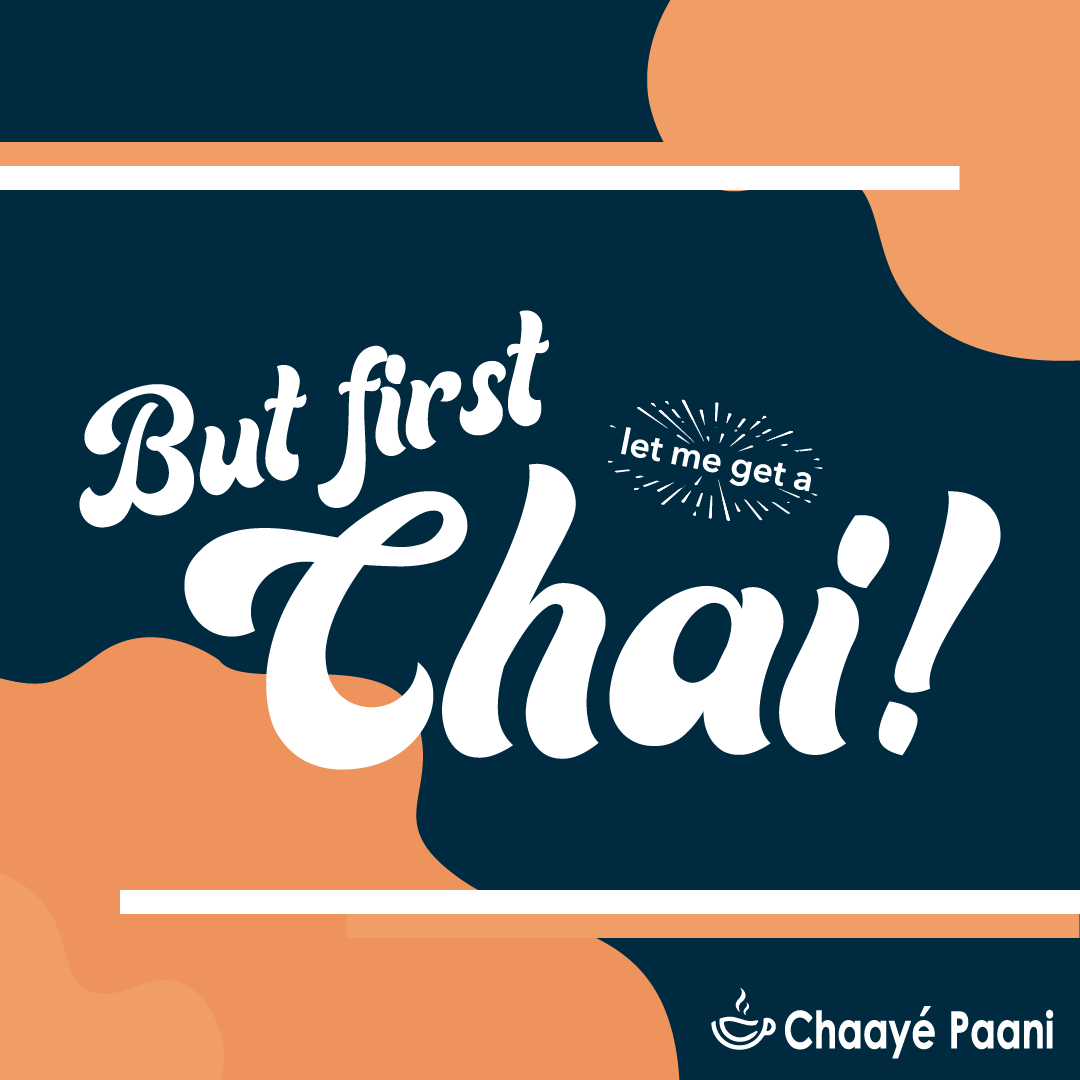 Take a moment and grab a tea before doing that thing: You'll thank us later. #ChaayePaani #Chai #Tea #SweetTreat #TeaTime #TeaLover #SweetTooth #Birmingham #Dewsbury #Bradford #Huddersfield