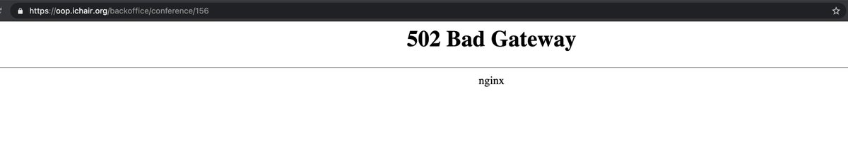0_alexheld's tweet image. #OOPdigital  #OOP2021 
Do you have problems? I cannot get to the sessions. Anyone else experiencing this?