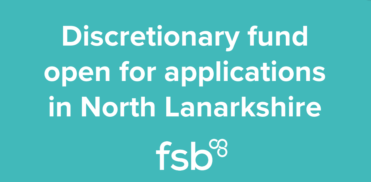 FSBHisashiK's tweet photo. North Lanarkshire Council Discretionary Fund is now open
This fund has 5 levels:
🟢£2,000 for biz with 0 employees 
🟢£2,500 for biz with 1-9 FTE
🟢£5,000 for biz with 10-24 FTE
🟢£7,500 for biz with 25-34 FTE
🟢£10,000 for biz with 35-50 FTE

https://t.co/qENTruQTs1 https://t.co/yyyBtrzTV7