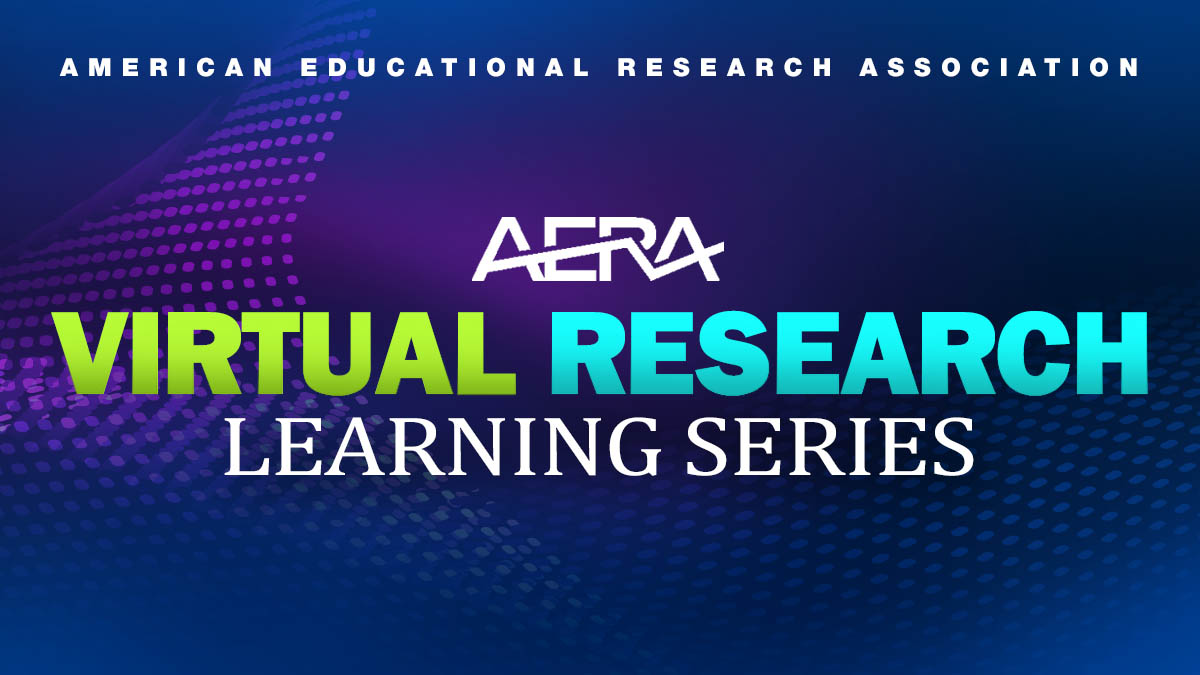 AERA_EdResearch's tweet photo. All nine courses of the AERA #VirtualResearchLearningSeries are now available on-demand for just $35 each. All course materials included. Register now: https://t.co/VaHcRXid27 https://t.co/MCWIOXKzSd