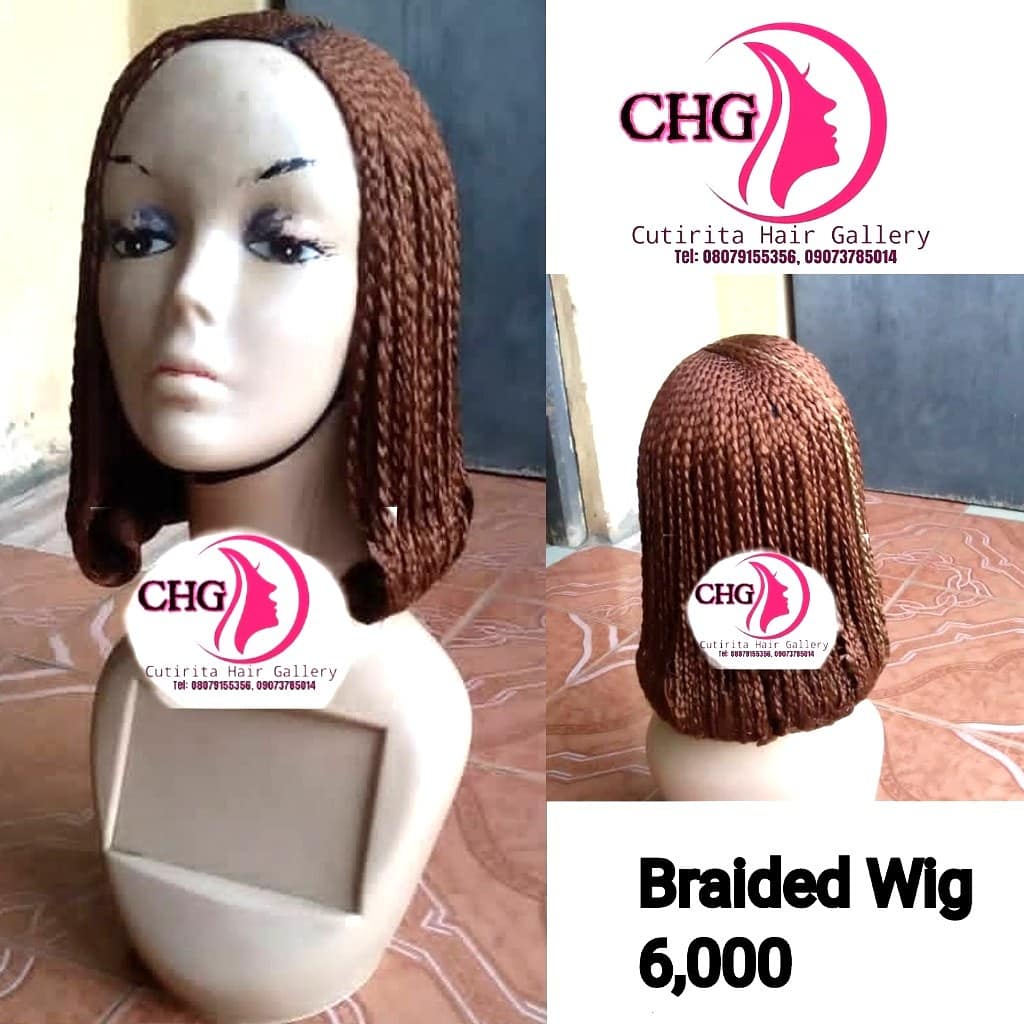 CutiritaM's tweet photo. You love braids but you can't sit for hours to make it?๐ Welcome; these cuties are for you!
Let's wig it!
Get our braided wigs from as low as 6,000 upwards
https://t.co/9FDGqLf9hW
#hairforqueens #cutirita #braidedwigs #whatGodcannotdodoesnotexist #supernaturalturnaround https://t.co/LyxkE5Z1XO