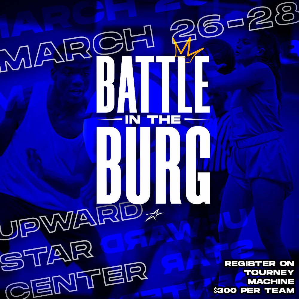 StarsSports_SC's tweet photo. 🚨🏀 Basketball Tournament Registration is up! Bringing in the top talent across the Upstate! We are excited to host the Battle in the Burg this year! Register on Tourney Machine! https://t.co/FqoqB9CqJV