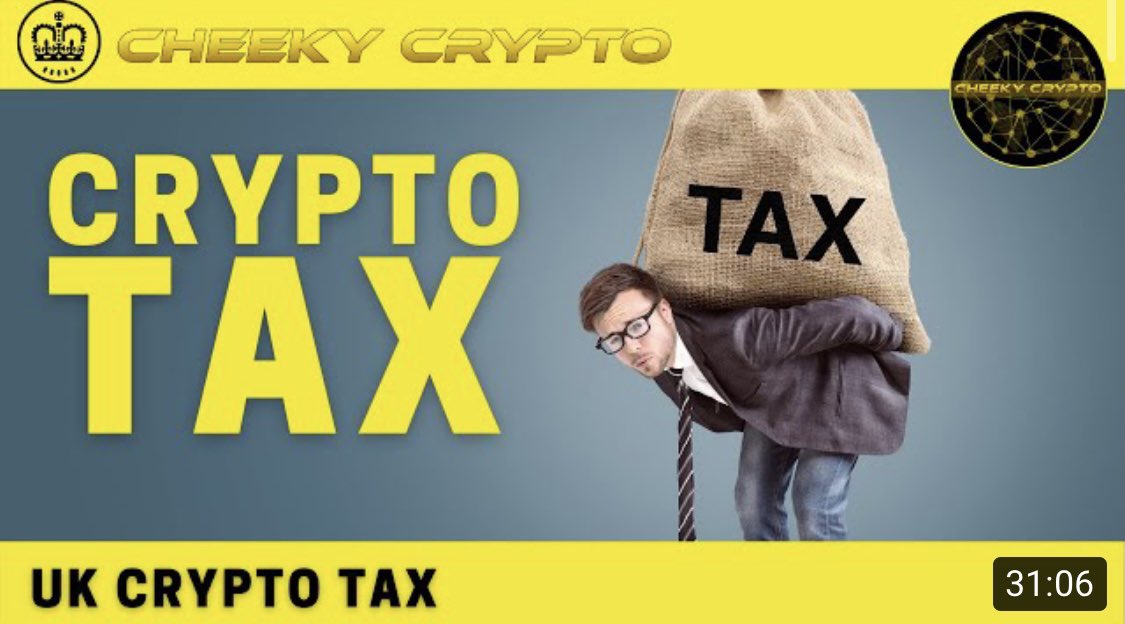 CheekyCrypto's tweet image. UK Crypto TAX

#XRPcommunity #XLM #Cardano #Vechain #cryptocurrencies #Bitcoin #ETH #HBAR #EGLD 

Link:
youtu.be/IoQrbyNWOgQ