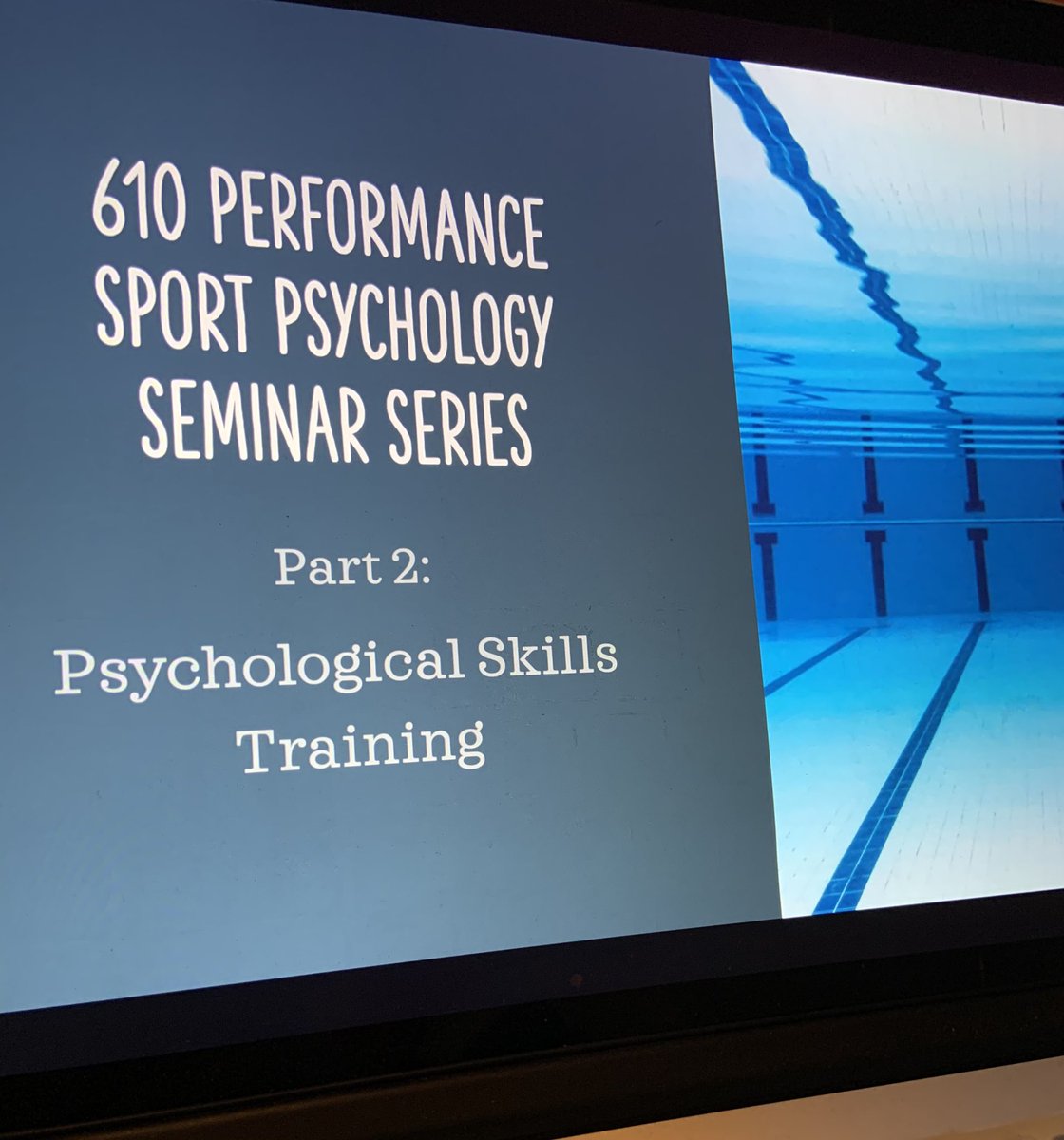 Had a great time delivering a workshop tonight with local competitive swimmers! Building that strong mental foundation! Thank you to <a href="/RKinjuryclinic/">Ross Knevett</a> for helping to set this up! If you are a coach/athlete/parent looking to learn more about sport psychology get in touch!