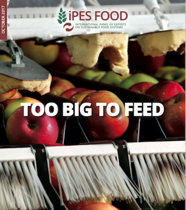   #DYK? IPES-Food & Prof. Howard have already produced a key report on what's needed for more  #resilient food systems.  'Too big to feed: Exploring the impacts of mega-mergers, consolidation & concentration of power in the  #agrifood sector'   http://www.ipes-food.org/_img/upload/files/Concentration_FullReport.pdf /11