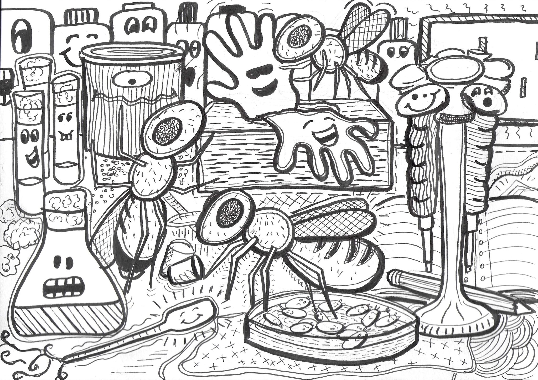 91 Science Doodle Coloring Pages Best