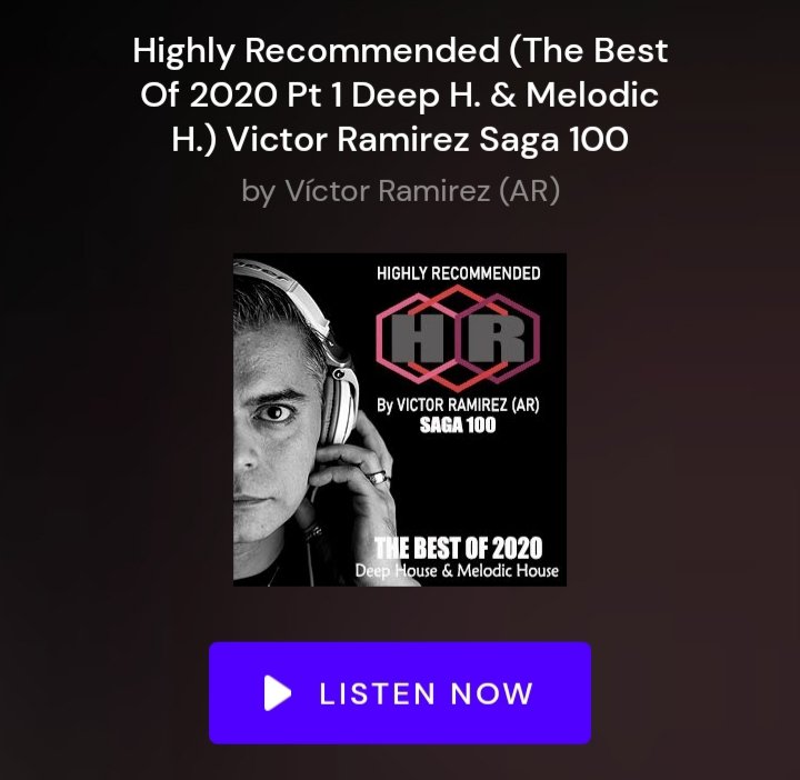 VRecommended's tweet image. #mixcloud episode 100 and so that it is not just another number we will celebrate it with three special sets (episodes) which we will call THE BEST OF 2020 in this first installment #deephouse &amp;amp; #melodichouse after a meticulous selection we choose the 31 best track's LINK IN BIO
