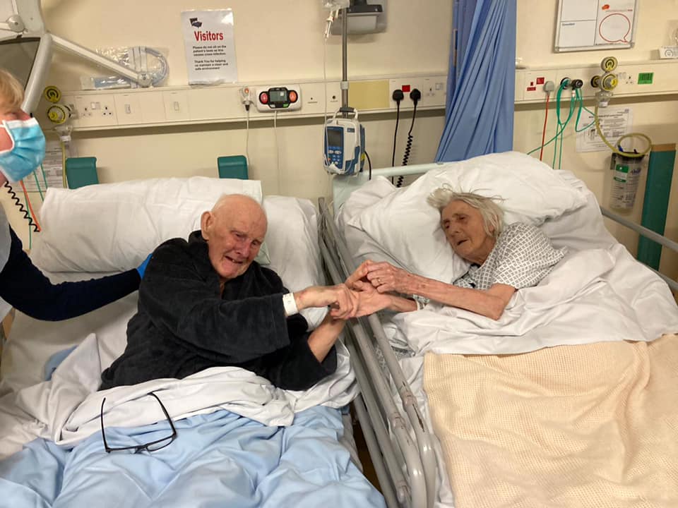 Tributes have been paid to Margaret and Derek Firth who both died with coronavirus at Trafford General Hospital. Both 91, the couple were married for 70 years and had been able to see each other in hospital before passing away. Credit: MEN Media