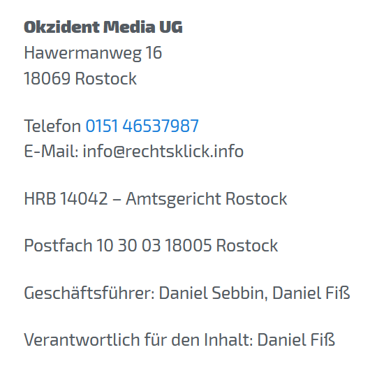 HRONazifrei's tweet photo. Neuer Monat - neue IB-"Kampagne". 🤦‍♀️

Diesmal haben die Rostocker Identitären Daniel #Fiß und Daniel #Sebbin das Portal #Rechtsklick an den Start gebracht und wollen dort "Mitmachmöglichkeiten" anbieten, um "den Protest aus dem Internet auf die Straße" zu bringen. https://t.co/YHGNetkJbx