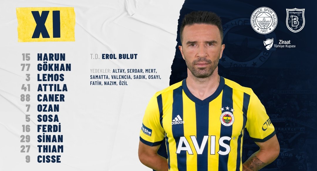 Şöyle bir maçta bu kadro ile başlama nedir #erolbulutistifa