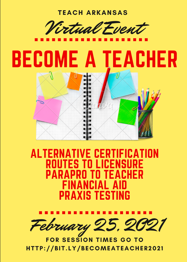 swaec_hope's tweet photo. Want to become a teacher? Join us for the Virtual Become a Teacher Event! February 25, 2021. https://t.co/IVbEP8Rwhe #BecomeATeacher #Teaching #Education https://t.co/cLnU9Bonla