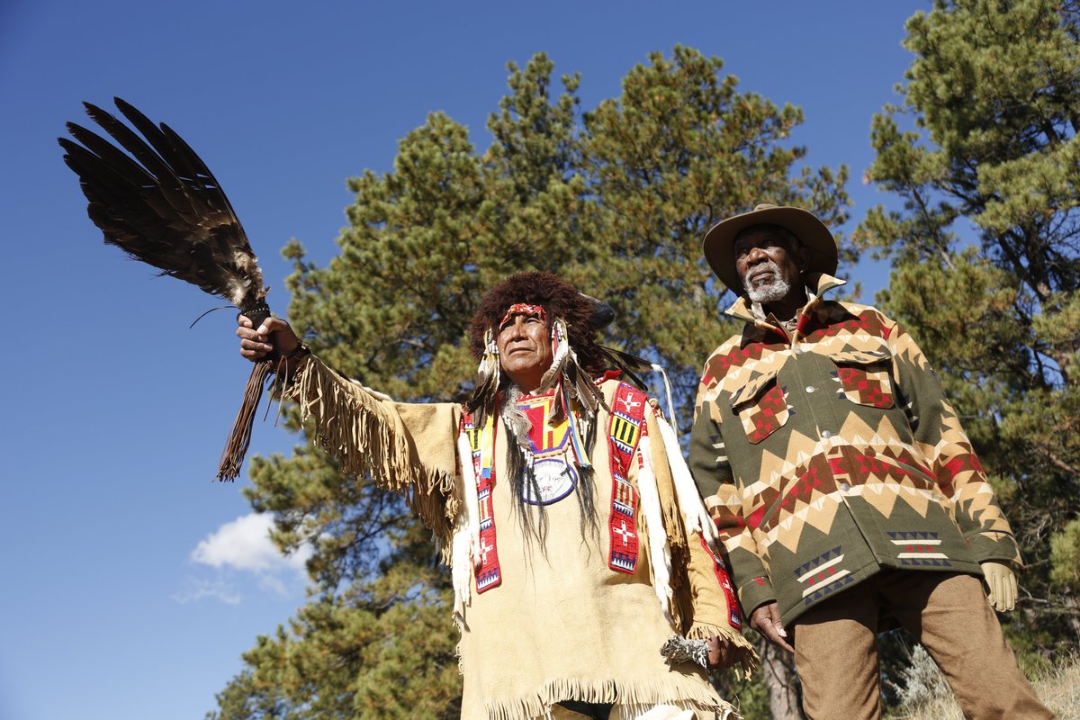 During the filming of the  #StoryofGod I met Chief Arvol Looking Horse, the Chosen One of the Lakota, Dakota, and Nakota People and the keeper of his people’s Sacred Pipe.
