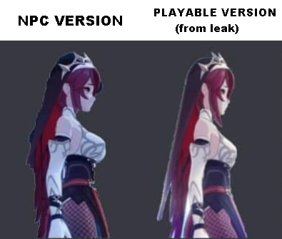 Genshin Impact Memes Npc Rosaria Vs Playable Rosaria From Leak Genshin Impact Memes Npc Rosaria Vs Playable Rosaria From Leak