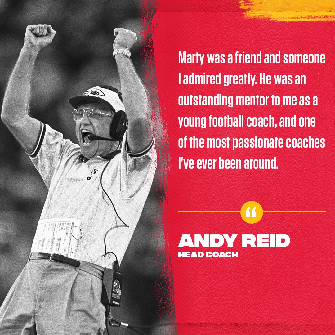 Chiefs's tweet image. Those who knew Marty best reflect on his impact.