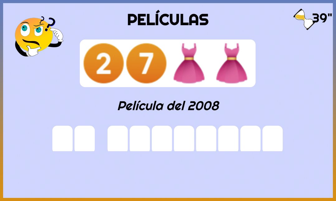 n2dev_code's tweet image. Venga va facilita que es martes y no queremos pensar mucho, jeje. Recuerda que puedes descargar la app de forma totalmente gratuita en la iOS store y en Google play.

#Apps #developers #N2dev #iOS #Android #AdivinaConEmoticonos #GuessWithEmoticons #emoji #boardgames #juegosdemesa