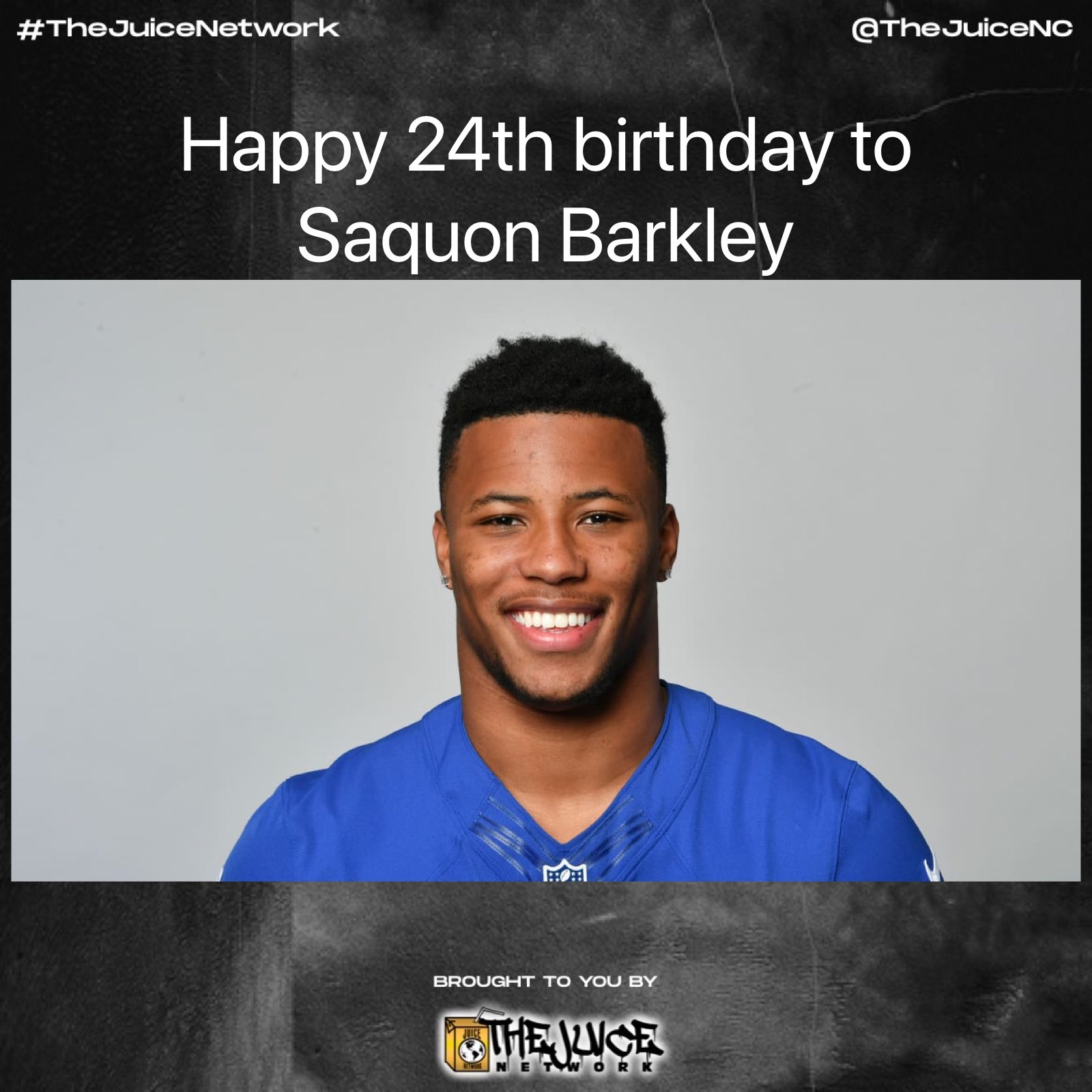  wishes everyone a HAPPY BIRTHDAY! Today we celebrate: 

Saquon Barkley: 24
Michael B. Jordan: 34 