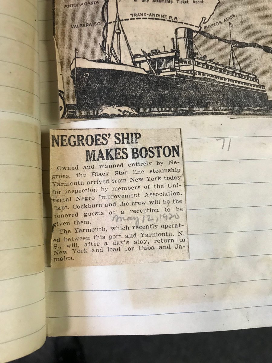 SSHSA's tweet image. Teach the difference between primary &amp;amp; secondary sources using the case study of the first black owned &amp;amp; operated steamship company, the Black Star Line. This lesson is also adapted for remote learning. shiphistory.org/2020/01/20/the…

#ArchivesBlackEducation #BlackHistoryMonth