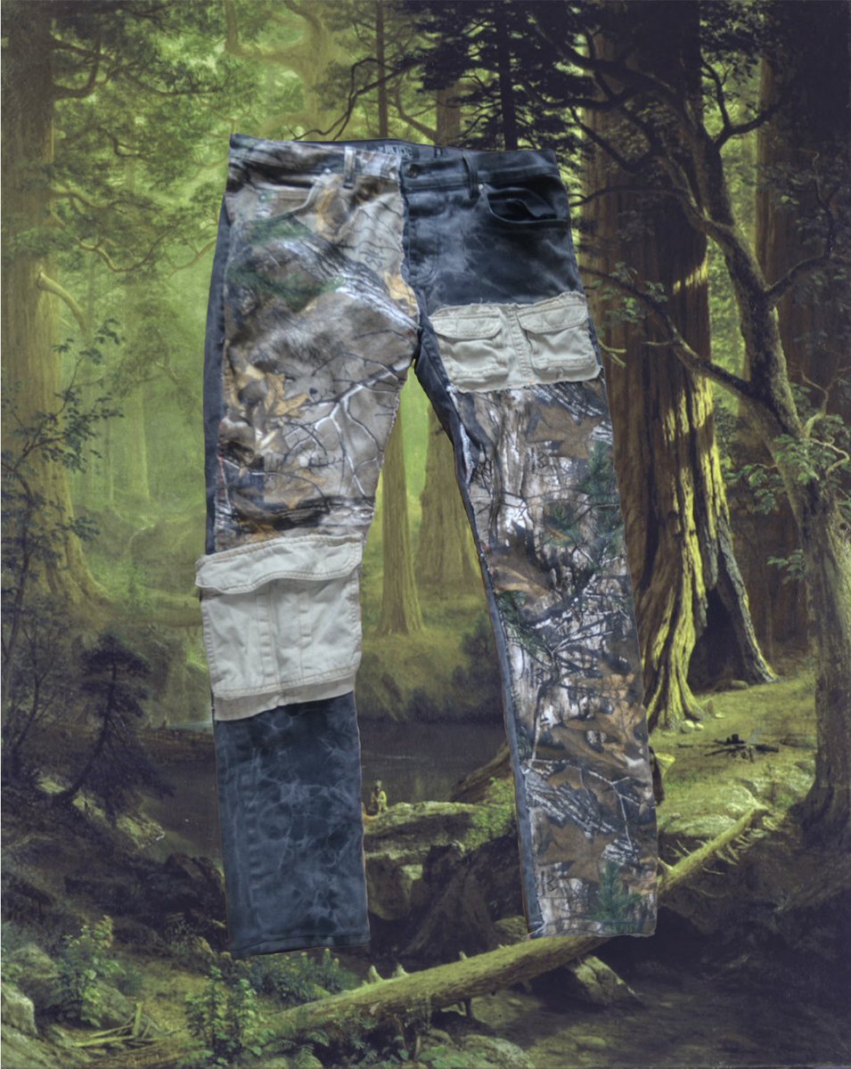 MyRebirthCLO's tweet photo. “Wild Life” 1/1 Sample Jeans #RebirthClothing 🌴👼🏽 https://t.co/mxPvJFLSoU