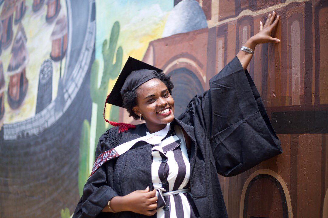 alueducation's tweet photo. Some of our soon-to-be graduates stopped by to pick up their graduation regalia, in preparation for the first undergraduate graduation ceremony of ALU Rwanda. It was a mixture of joy, hope and happiness.
Congratulations Class of 2017! #DareToBlazeTheTrail #ALUGrad2021 https://t.co/HFc1PxYeQL