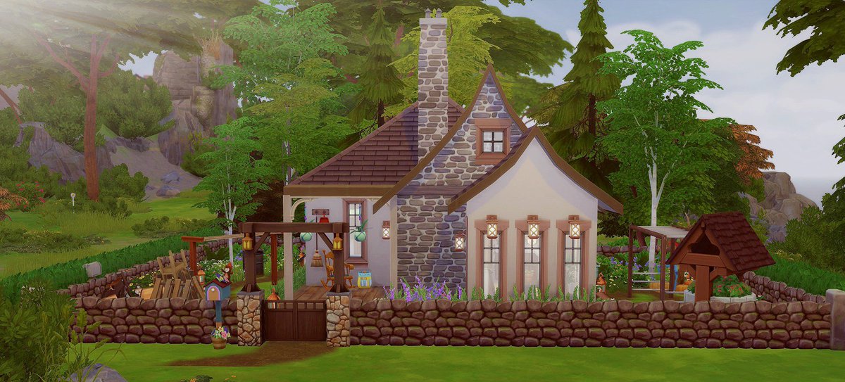 simluxy's tweet image. Small cottage for and older couple or an older women who loves to knit :) or doesn’t 🤷🏼‍♀️ m.youtube.com/channel/UC-K2I…