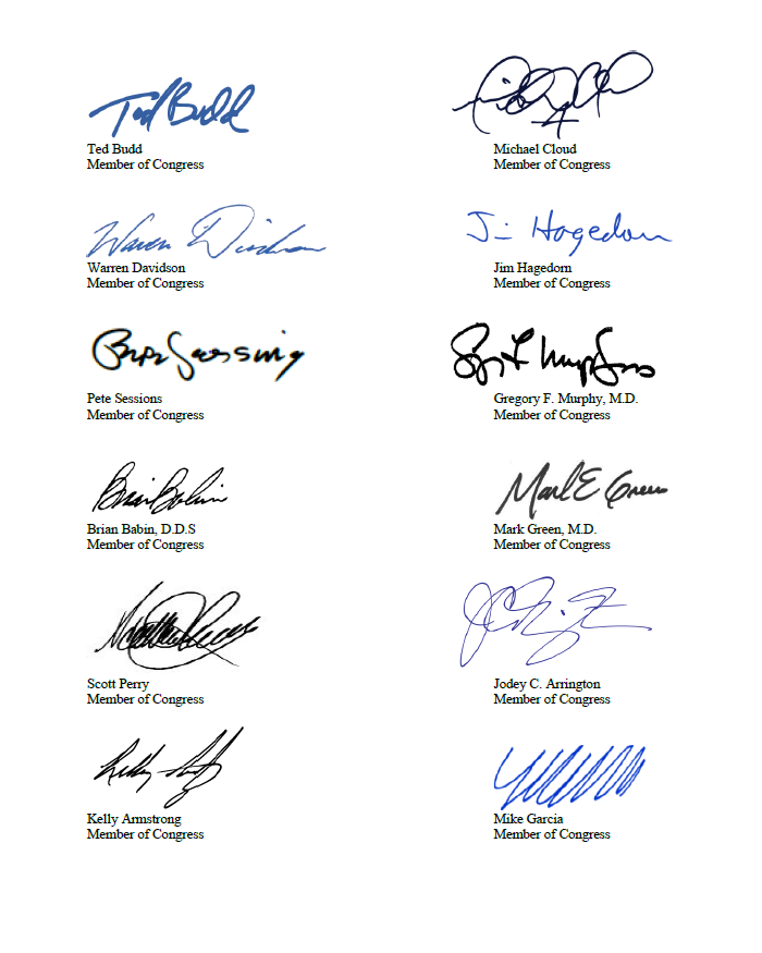 RepMoBrooks's tweet photo. Dozens of House members &amp; I wrote to Joe Biden drawing his attention to the damaging &amp; dangerous effects of his weak border policies that have already resulted in soaring illegal border crossings. Contrary to what Joe Biden might think, border security is “not a political game.” https://t.co/imKmCrBf2z