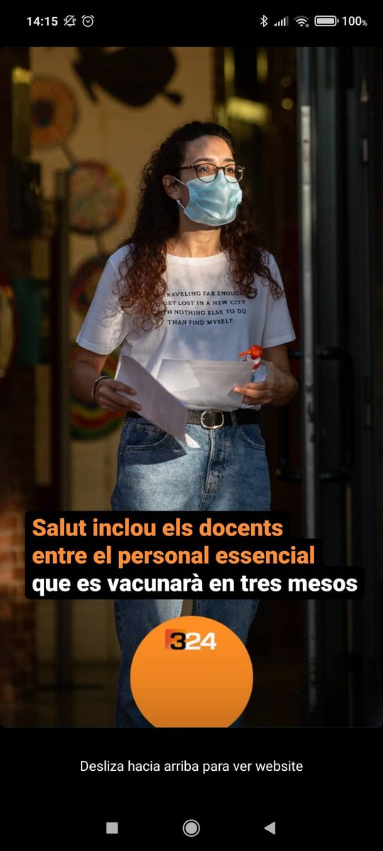 Rsero1's tweet photo. @JosepBargallo @educaciocat  Aprofitant aquest canvi a 1 setmana de les eleccions, podrien tenir la decència de fer pcr als professors de secundària que han fet classe a grups que han confinat? Ho dic per aprofitar aquesta generositat tan oportuna! https://t.co/BInEJiBibB