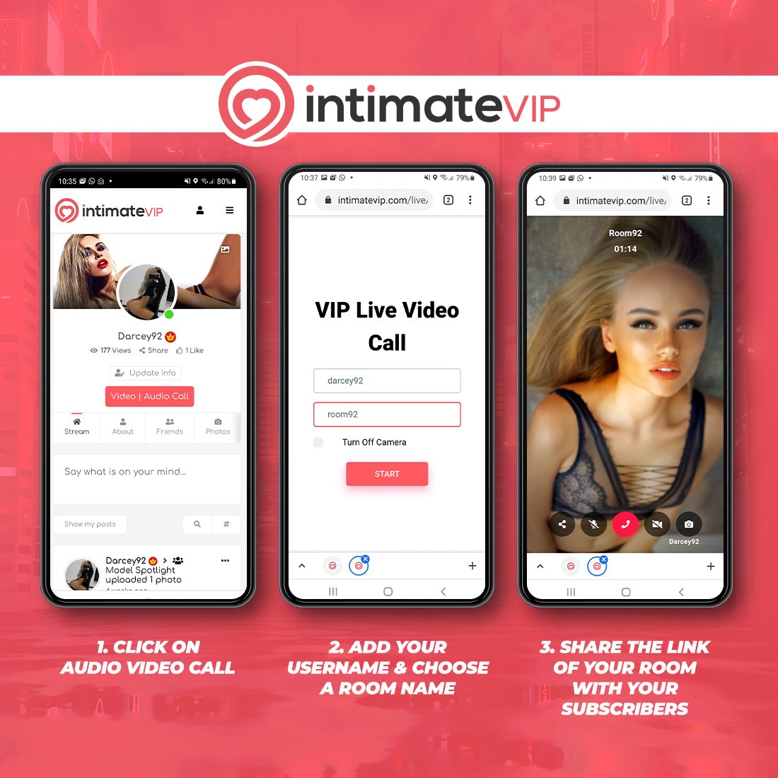 IntimateVip's tweet photo. 📢 New Feature Alert 📢

A new way to interact with your subscribers. Video and Audio call anonymously from our platform! 

Further options to increase your earnings 😉

#intimatevip #newfeature #camgirl #cammodel #intimateviplive #jasmine #admireme #onlyfanslive https://t.co/htqZnuZRNk