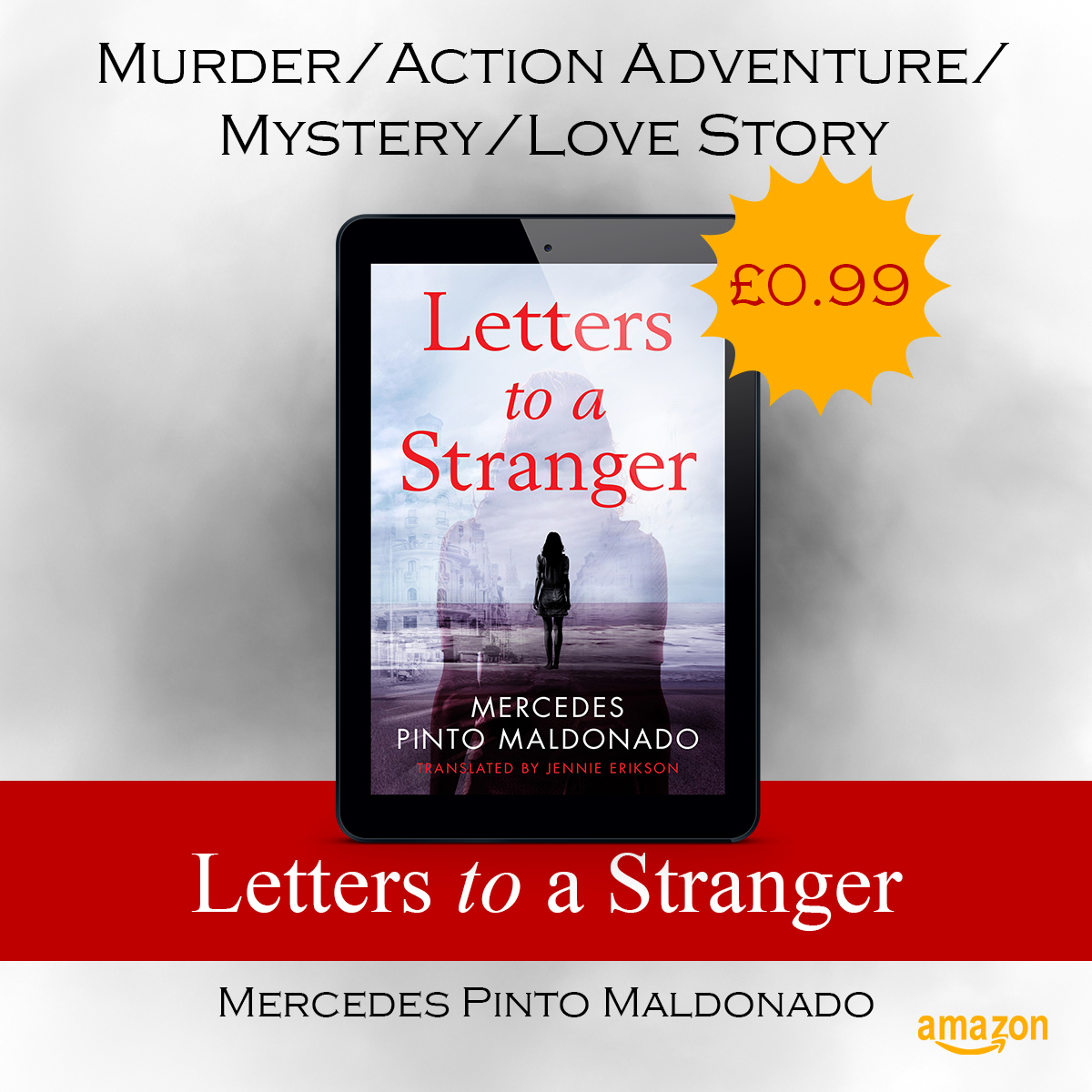 MercedesPintoM's tweet photo. Now, following her mother’s death, she is forced to return and face the ghosts of her unhappy past.
#LettersToAStranger #murder #actionadventure #mystery #lovestory
#Kindle price: £0.99
Link: https://t.co/PERl6g5kgt https://t.co/hwdXWNEcHv