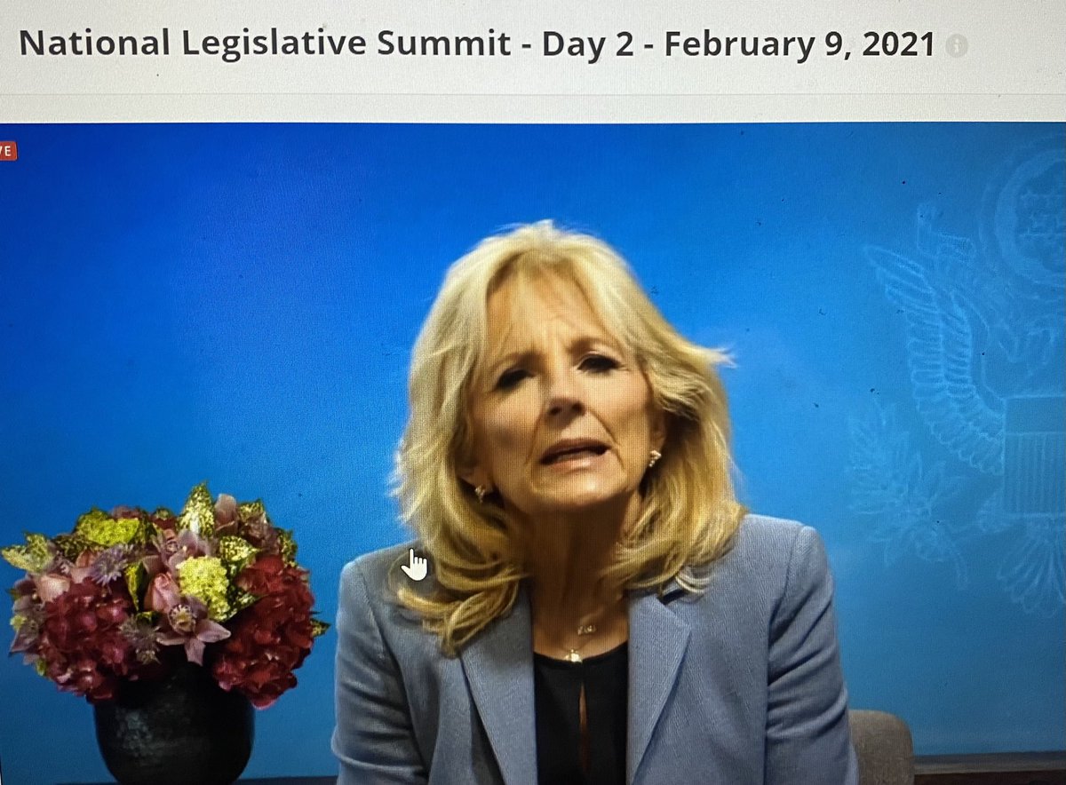 AVIDidea's tweet photo. First Lady, Dr. Jill Biden at the Association of Community College Trustees, Community College National Legislative Summit #nls #acct #communitycolleges #bestkeptsecret #HCCC #HudsonisHome #HCCCIsHereForYou #purpose #findingyourcalling #Community #firstlady #drjillbiden https://t.co/LZVwXn7Cp7