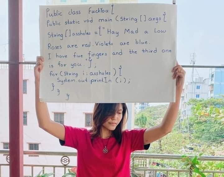 CodingHumour's tweet image. Programmer Protest 
#jokes #code #humor #protest