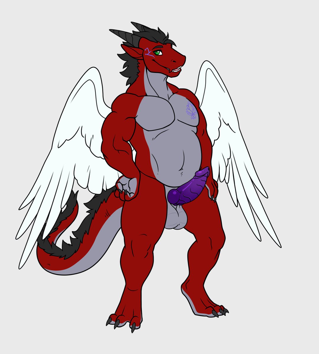 Beefy dragons are the best 🐲❤️

Commission done for <a href="/RingtailW/">Ringtail Doggo 18+ NSFW</a>