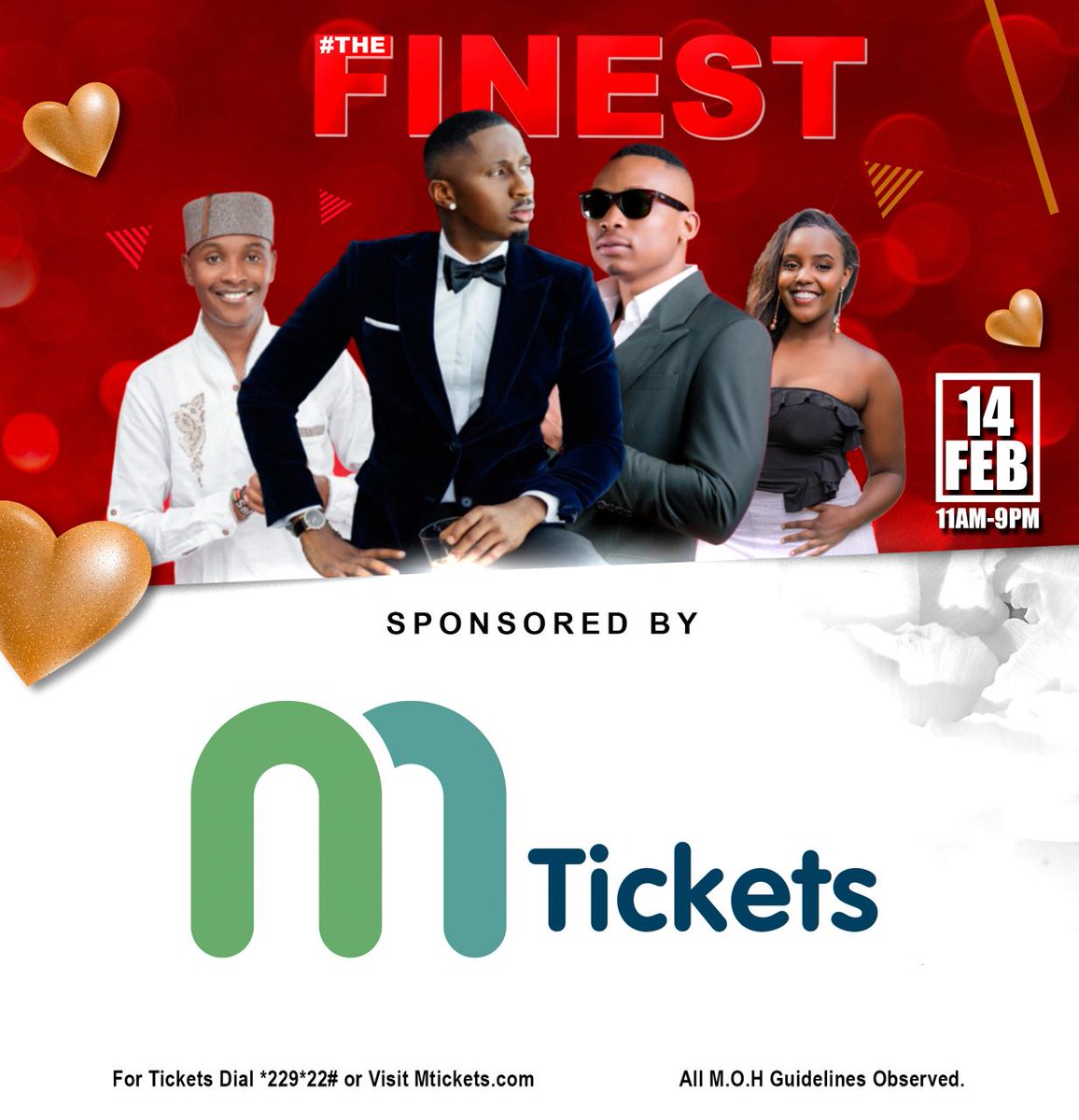 ItsMainaKageni's tweet photo. What would we do without m-tickets yawa!!!! Thank you @MticketOfficial for showing us how we do it. #MTickets
Dial *229*22# to buy your tickets to #TheFinestConcert this Sunday. Hii itakuwa kubwa!!!!!! https://t.co/p7F4lkAZO1