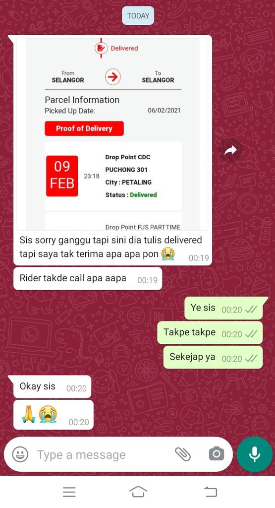 Sofea The First On Twitter Lagi Jnt Buat Hal Hari Tu Ada Sorang Kena Juga Kita Dah Post Lepas Tu Dia Return Balik Parcel Kat Kita Padahal Alamat Semua Betul Pastu