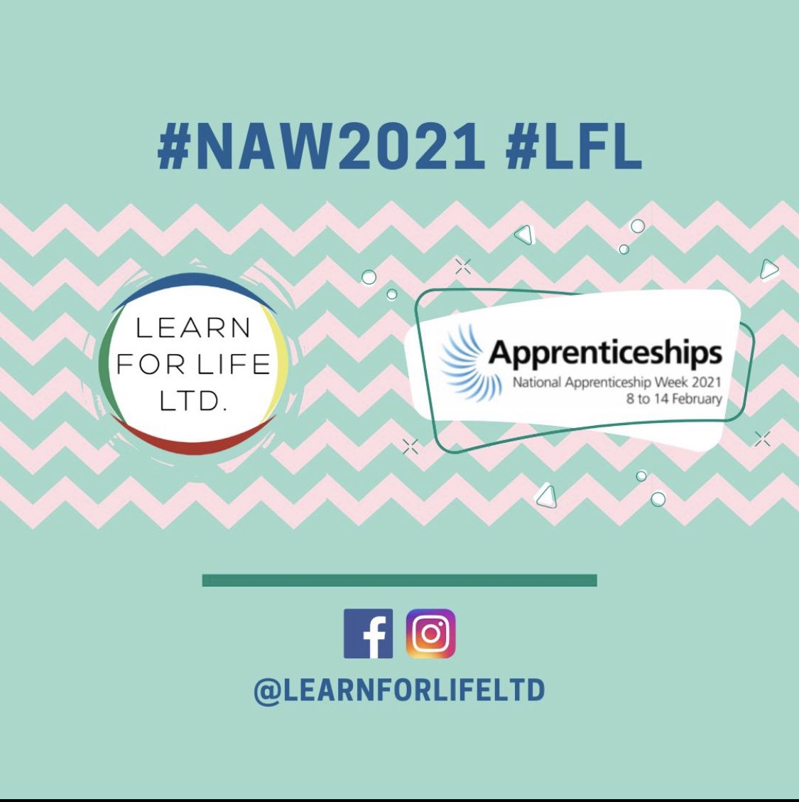LearnForLifeLtd's tweet photo. Head over to our Instagram page right now to take part in our Apprenticeship Quiz!

Look out for our Instagram posts this week as we keep things interesting in commemoration!

#NAW2021 #LFL #Apprenticeships #Apprenticeship #Apprentice #Learning #Training #Study #RemoteLearning https://t.co/i6qyN43ROD