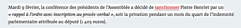 LenaBred's tweet photo. Des cris de poule en 2013 à la «poissonnière» en 2021, le #Machoscope de @mediapart poursuit son bonhomme de chemin. Cette fois, cependant, un député est sanctionné cc @MathildePanot
https://t.co/RvfSsp0iv7 https://t.co/o4zToE7ij1