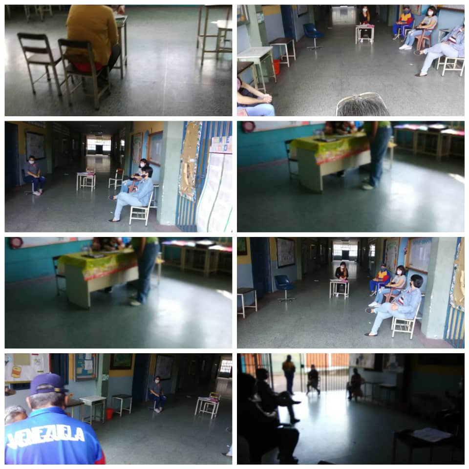 Atención personalizada e individualizada de padres y representantes en semana de flexibilización atendiendo las medidas de Bioseguridad. E. B Pablo Emilio Gamboa Peñaloza