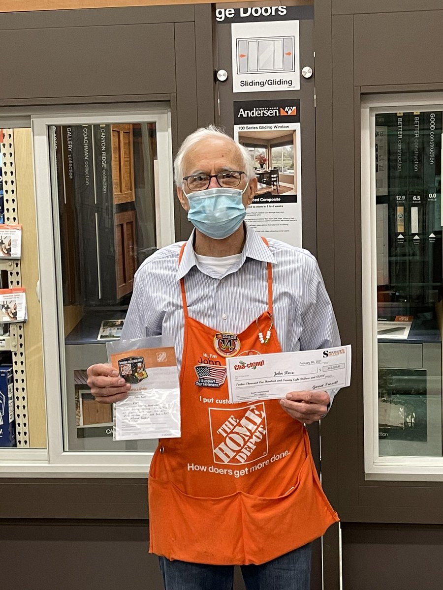Gtrox_93's tweet photo. Starting off Specialty Tuesday right with a little Cha-Ching Check, and recognition for D30 Specialist John Rose and his 12k dollar SF&I Window Lead Sold. Paid in Full!! #d91servicerecognition #HomerAwards #Services @AccAreta @guest_charles @ericbernal01 @AngelicaM831 https://t.co/iS9YYMCteI